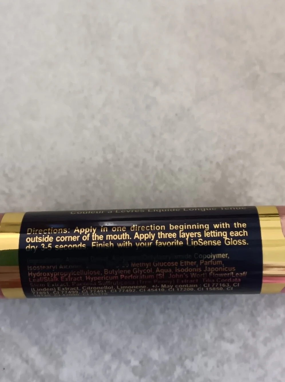 SeneGence LipSense Long Lasting Liquid Lip Color Mauve Ice.